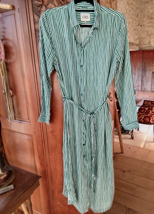 Robe chemise CKS a rayures vertes taille M, marke: cks, zustand: Sehr gut, größe: M / 38 / 10, 20,00 €, 21,70 € inklusive Vinted-Käuferschutz