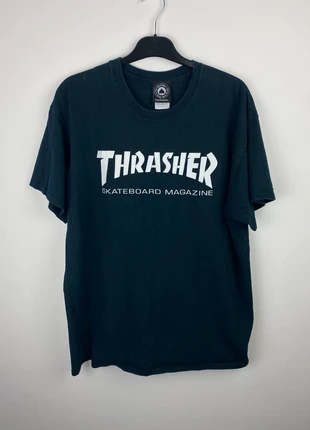 Thrasher Black T-Shirt, brand: Thrasher, condition: Good, size: L, £7.00, £8.05 includes Buyer Protection