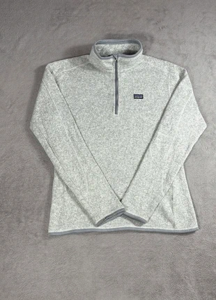 Polaire en 1/4 zip grise Patagonia Better Sweater femme taille L, brand: Patagonia, condition: Very good, size: L / 40 / 12, €37.00, €39.55 includes Buyer Protection Pro