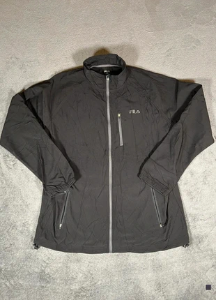 Parka noir Fila XXL-noire, zip intégral, style outdoor vintage / 018, marque: FILA, état: Très bon état, taille: XXL, 19,99 €, 21,69 € Protection acheteurs incluse