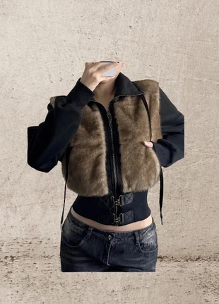 Women’s Y2K style faux fur jacket, brand: Gorgeous, condition: Very good, size: S / UK 8-10, £40.00, £42.70 includes Buyer Protection Pro