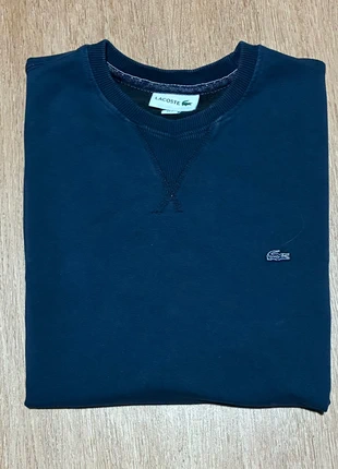 Pull Lacoste sans capuche bleu marine logo noir taille L, brand: Lacoste, condition: Very good, size: L, €25.00, €26.95 includes Buyer Protection