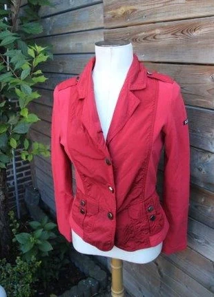 Jasje/ Vest rood Airfield mt 38, merk: Airfield, staat: Heel goed, maat: M / 38 / 10, € 25,00, € 26,95 inclusief Kopersbescherming