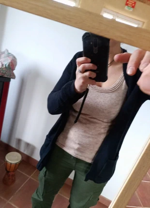 Gilet long noir femme – Cache Cache – Taille S/M, marca: Cache Cache, estado: Muito bom, tamanho: S / 36 / 8, €2.00, €2.80 inclui Proteção do Comprador