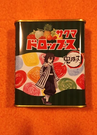Sakuna tin fruit drops - Iguro Obanai, marque: Demon Slayer, état: Neuf avec étiquette, 15,00 €, 16,45 € Protection acheteurs incluse