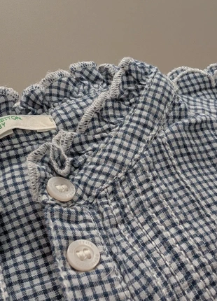 Baby Bluse Rüschen, marque: Benetton Baby, état: Très bon état, taille: 1-3 mois / 56 cm, 3,50 €, 4,38 € Protection acheteurs incluse