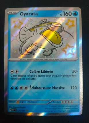 Oyacata 126/091 Baby Shiny Écarlate et Violet Destinée de Paldea EV4.5, merk: Pokémon, staat: Heel goed, € 5,00, € 5,95 inclusief Kopersbescherming