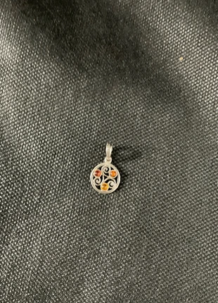 pendentif triskel argent et ambre, brand: Argent, condition: Good, €6.00, €7.00 includes Buyer Protection