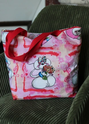Upcycling sac Diddl, marque: Fait Main, état: Très bon état, 18,00 €, 19,60 € Protection acheteurs incluse
