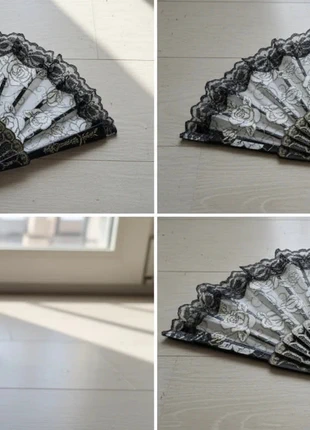 Éventail Dentelle Noir Doré – Élégant / Vintage / Romantique / Accessoire Soirée, marke: Atelier Ysée, zustand: Sehr gut, 9,99 €, 11,19 € beinhaltet Vinted-Käuferschutz Pro