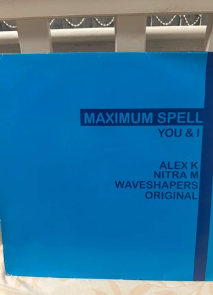 Maximum spell you & I vinyl Alex k, condition: Good, £15.00, £16.45 includes Buyer Protection