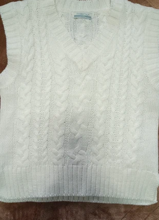 Gilet bambina bianco panna 5-6 anni, marca: Piazza Italia, estado: Novo sem etiquetas, tamanho: 6 anos / 116 cm, €2.00, €2.80 inclui Proteção do Comprador