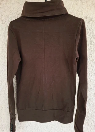 Sweat-shirt col montant marron, marca: Reef, estado: Muito bom, tamanho: S / 36 / 8, €7.00, €8.05 inclui Proteção do Comprador