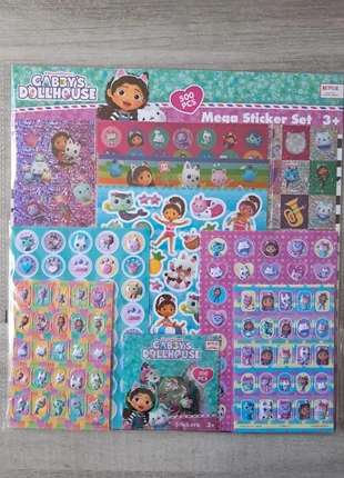 Mega set de stickers gabby's dollhouse – 500 pièces, marque: Gabby's Dollhouse, état: Neuf sans étiquette, taille: Taille unique, 8,00 €, 9,10 € Protection acheteurs incluse