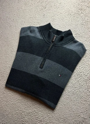 Pull Half Zip Tommy Hilfiger Gris Taille XXL Homme, marke: Tommy Hilfiger, zustand: Sehr gut, größe: XXL, 34,99 €, 37,44 € beinhaltet Vinted-Käuferschutz Pro