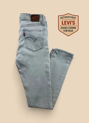 Jean Levi’s® Authentique femme skinny gris clair taille FR 38 (W28 L32) très bon état 1064, marque: Levi's, état: Très bon état, taille: M / 38 / 10, 13,00 €, 14,35 € Protection acheteurs (Pro) incluse