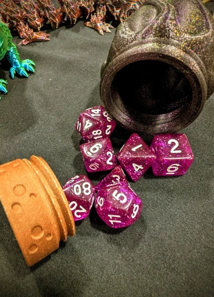 Set de dés + Contenant tentaculaire – Impression 3D, marque: RECREAJU, état: Neuf sans étiquette, 12,90 €, 14,25 € Protection acheteurs (Pro) incluse