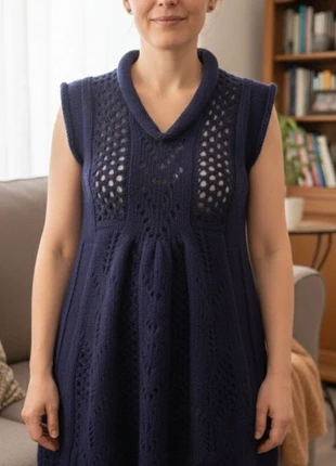 Mini Abito/Tunica in Maglia Traforata, marque: Alanred, état: Très bon état, taille: S / 36 / 8, 6,00 €, 7,00 € Protection acheteurs incluse