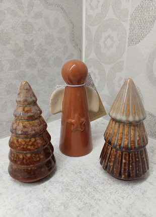 Lot 3 Décorations de Noël - NEUVES 🏷, marque: Noël, état: Neuf avec étiquette, 10,00 €, 11,20 € Protection acheteurs incluse