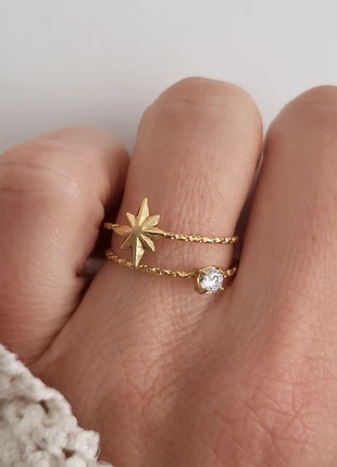 Bague acier inoxydable doré ajustable, marca: Boutique Parisienne, estado: Muito bom, tamanho: Ajustável, €9.00, €10.15 inclui Proteção do Comprador Pro