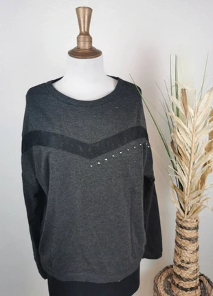 Pull léger mi saison gris foncé femme de marque Camaïeu taille XL TBE, marca: Camaïeu, estado: Muy bueno, tamaño: XL / 42 / 14, 4,00 €, 4,90 € Protección al comprador Pro incluida