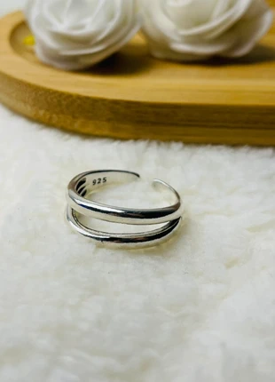 Bague Minimaliste en argent 925 ajustable tendance Neuve, brand: Argent, condition: New without tags, size: Adjustable, €10.90, €12.15 includes Buyer Protection