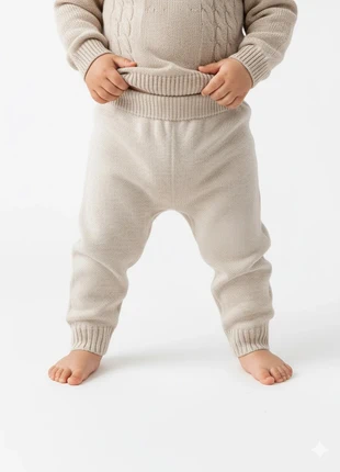 Pantalon/leggings en mailld tricoté, brand: LC Waikiki, condition: Very good, size: 6-9 months / 68 cm, €3.00, €3.85 includes Buyer Protection