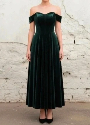 Robe de soirée longue élégante avec épaules dénudées taille M38 style vintage Y2K, marque: Studio d'orsey, état: Très bon état, taille: M / 38 / 10, 39,90 €, 42,60 € Protection acheteurs incluse