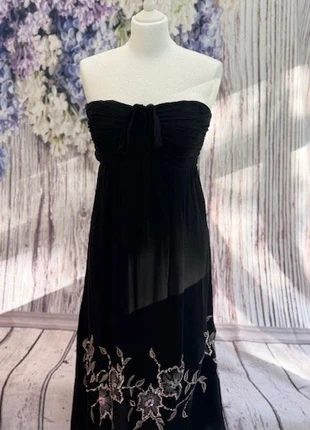 Monsoon Black Strapless Cocktail Dress – Size 16 Petite £12, brand: Monsoon, condition: Good, size: XXL / UK 24-26, £12.00, £13.30 includes Buyer Protection