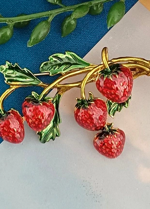 Branche de fraises tendance, marque: Vintage Chic, état: Très bon état, 5,00 €, 5,95 € Protection acheteurs incluse