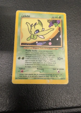 Celebi 16/64, brand: Pokémon, condition: Good, €10.00, €11.20 includes Buyer Protection Pro