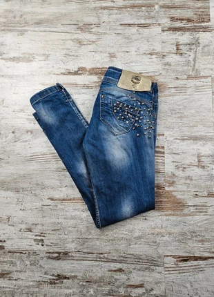 Jeans skinny femme à motif taille 38 S dishe Jeans milano y2k hip hop, brand: Dishe, condition: Very good, size: S / 36 / 8, €9.00, €10.15 includes Buyer Protection