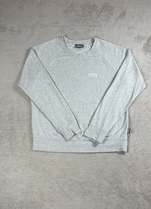 Sweat à col rond crewneck gris Patagonia Ahnya femme taille M, marque: Patagonia, état: Très bon état, taille: M / 38 / 10, 44,00 €, 46,90 € Protection acheteurs (Pro) incluse