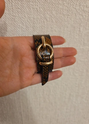 Bracelet serpent marron, marque: Boutique Belgique, état: Neuf sans étiquette, 3,00 €, 3,85 € Protection acheteurs incluse