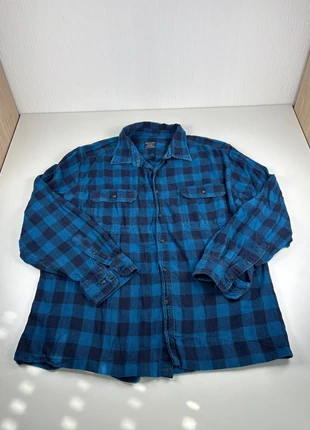 Chemise vintage 100% coton carreaux 3XL, marque: Faded Glory, état: Bon état, taille: XXXL, 14,00 €, 15,40 € Protection acheteurs incluse