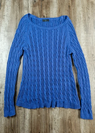 Pull torsadé bleu Nicole’s Closet, marca: Vintage Dressing, estado: Muy bueno, tamaño: M / 38 / 10, 9,90 €, 11,10 € Protección al comprador Pro incluida