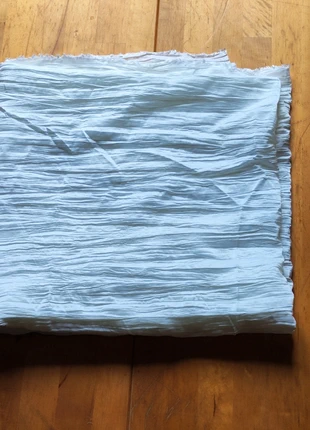 Grand Coupon Tissu Plissé Permanent Vintage (40 ans) 1,55m x 1,26m - Blanc Cassé -, condition: Very good, €25.00, €26.95 includes Buyer Protection