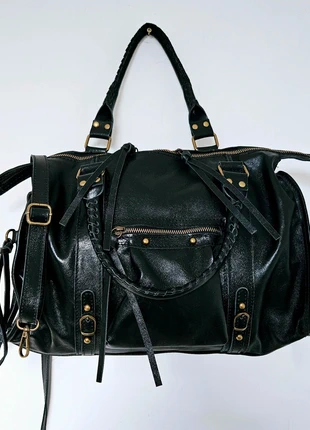 🇮🇹Sac a main Cuir Noir verapelle🇮🇹 The genuine leather Neuf avec Bandoulière 🇮🇹, marca: The Genuine Leather, estado: Novo com etiquetas, €85.00, €89.95 inclui Proteção do Comprador Pro