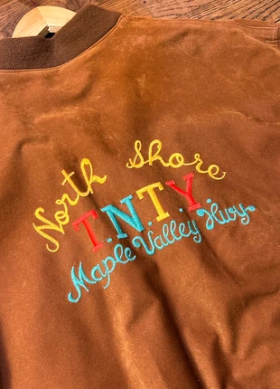 veste vintage velours TNTY vintage 90s y2k varsity jacket teddy kitsch cringe - taille L, brand: Vintage Dressing, condition: Very good, size: L, €49.99, €53.19 includes Buyer Protection Pro