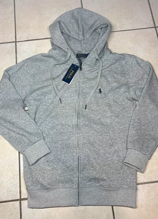 veste Ralph Lauren grise zippée, marque: Polo Ralph Lauren, état: Neuf sans étiquette, taille: S, 56,00 €, 59,50 € Protection acheteurs incluse