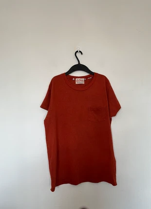 Levi Strauss LVC Pocket T Shirt Orange Men’s M Single Stitch, brand: Levi's Vintage Clothing, condition: Satisfactory, size: M, £29.95, £32.15 includes Buyer Protection