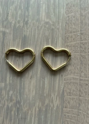 Oorbellen hart goud, merk: My Jewellery, staat: Nieuw zonder prijskaartje, € 2,50, € 3,33 inclusief Kopersbescherming
