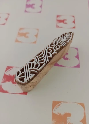 Indian Hand-Carved Wooden Printing Block Stamp – Fabric, Paper & Craft Printing, brand: Indian Wooden Block, condition: New without tags, £3.50, £4.38 includes Buyer Protection Pro