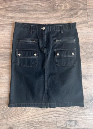 Sonia Rykiel – jupe en jean noire, collection “Used Effect”, brand: Sonia Rykiel, condition: Very good, size: S / 36 / 8, €59.00, €62.65 includes Buyer Protection Pro