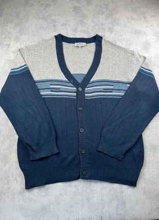 Cardigan Pull d’hiver à motifs cable knit ethnic vintage 80s 90s 00s y2k - L, marca: Vintage Dressing, estado: Muito bom, tamanho: L, €22.00, €23.80 inclui Proteção do Comprador