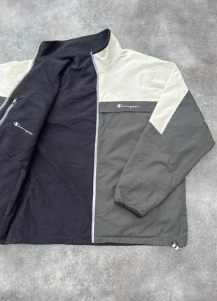 Vintage 90s Champion Reversible Jacket Manteau et Polaire L Homme y2k Denali et imperméable, merk: Champion, staat: Heel goed, maat: L, € 27,90, € 30,00 inclusief Kopersbescherming