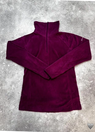 Polaire Columbia demi-zip violette – Taille XS, brand: Columbia, condition: Very good, size: XS / 34 / 6, €24.99, €26.94 includes Buyer Protection