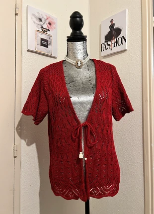 Gilet en crochet vintage bohème, brand: Vintage Dressing, condition: Very good, size: L / 40 / 12, €9.00, €10.15 includes Buyer Protection Pro