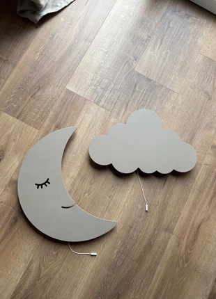 Décoration murale lune et nuage LED, brand: autre marque, condizioni: Nuovo senza cartellino, €12.00, €13.30 include la Protezione acquisti