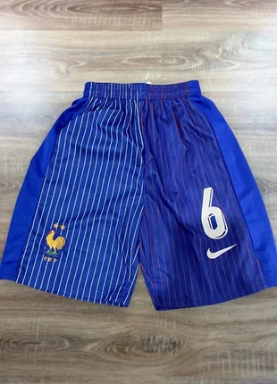 Short Nike x FFF Homme Officiel #6 pinstripe bleu, blanc, doré, Taille S - Excellent état, marca: Nike x FFF, estado: Muy bueno, tamaño: S, 11,40 €, 12,67 € Protección al comprador incluida